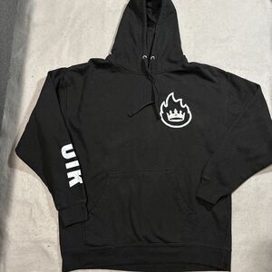 OTK One True King‎ Hoodie Mens Size XL Black Sweatshirt Lined Hood Pocket